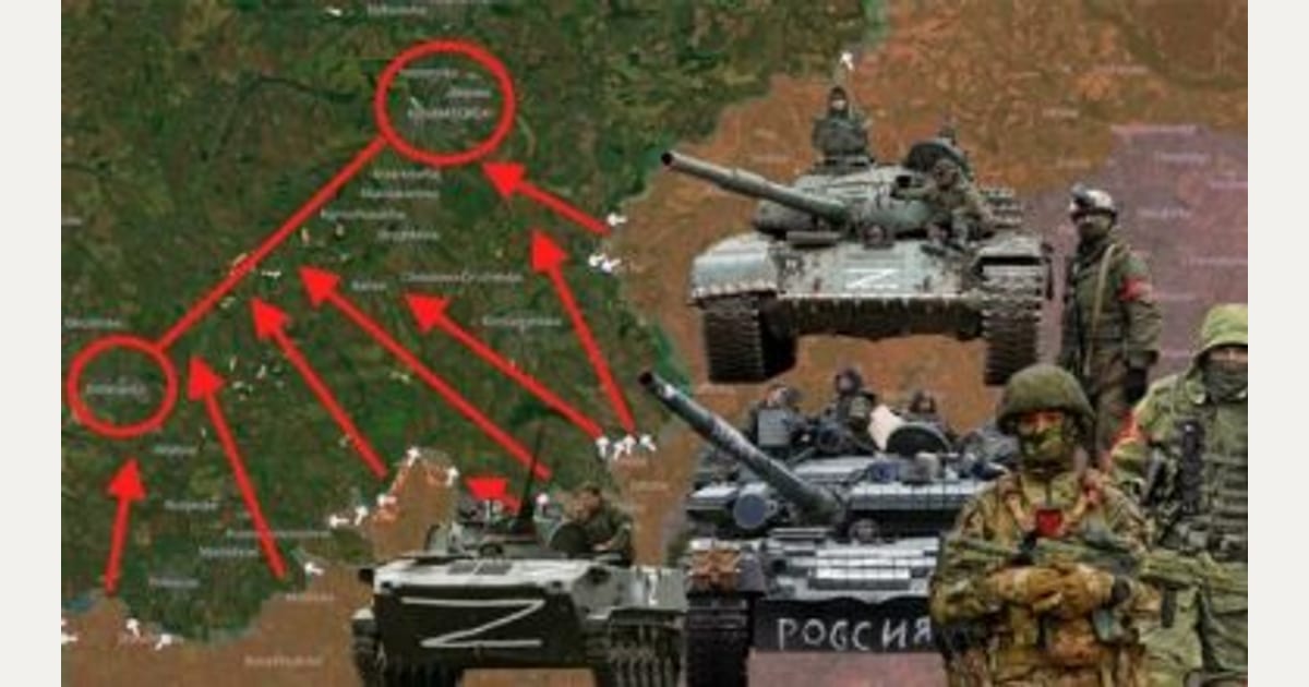 Ποια θα είναι η στρατηγική των Ρώσων για να καταλάβουν Σλαβιάνσκ-Κραματόρσκ
