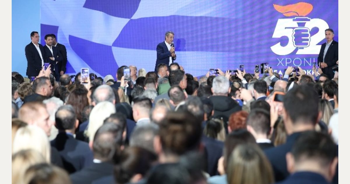 Κυριάκος Μητσοτάκης: Γενέθλια Ν.Δ. με εκλογικό ορίζοντα και μπαλαντέρ τη σταθερότητα