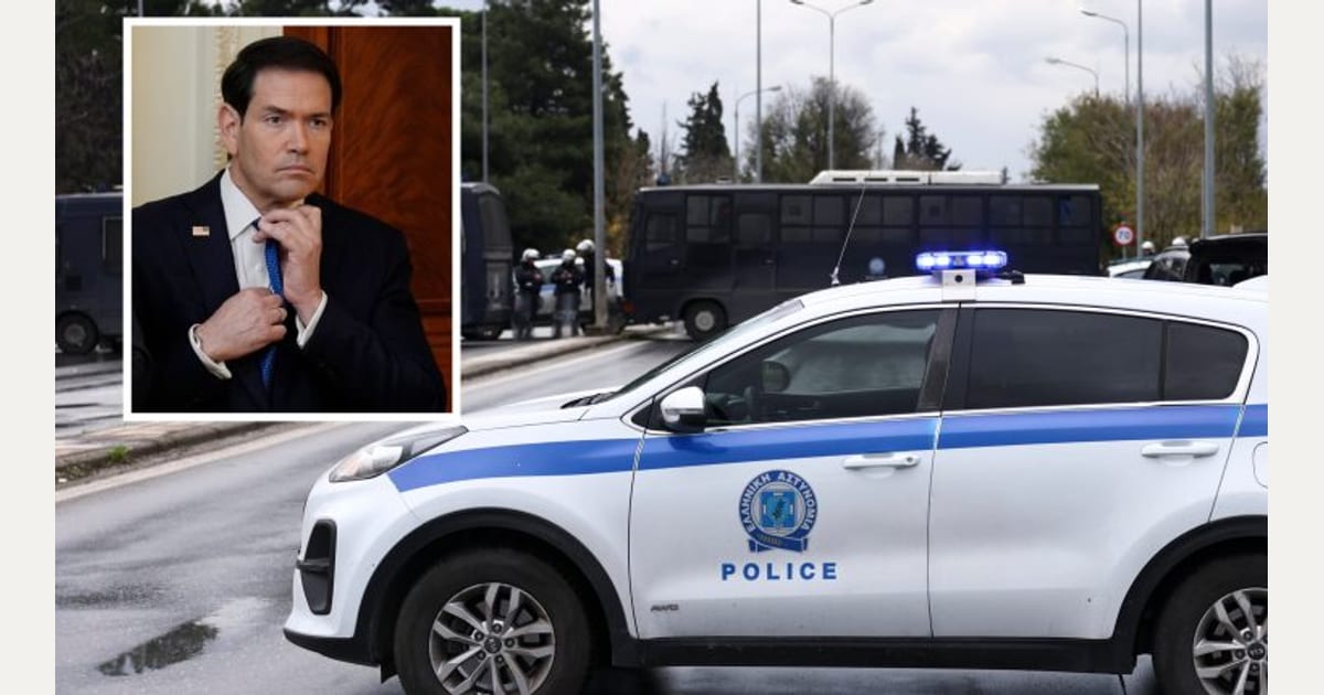 Σε αστυνομική καραντίνα η Αθήνα για τον Ρούμπιο
