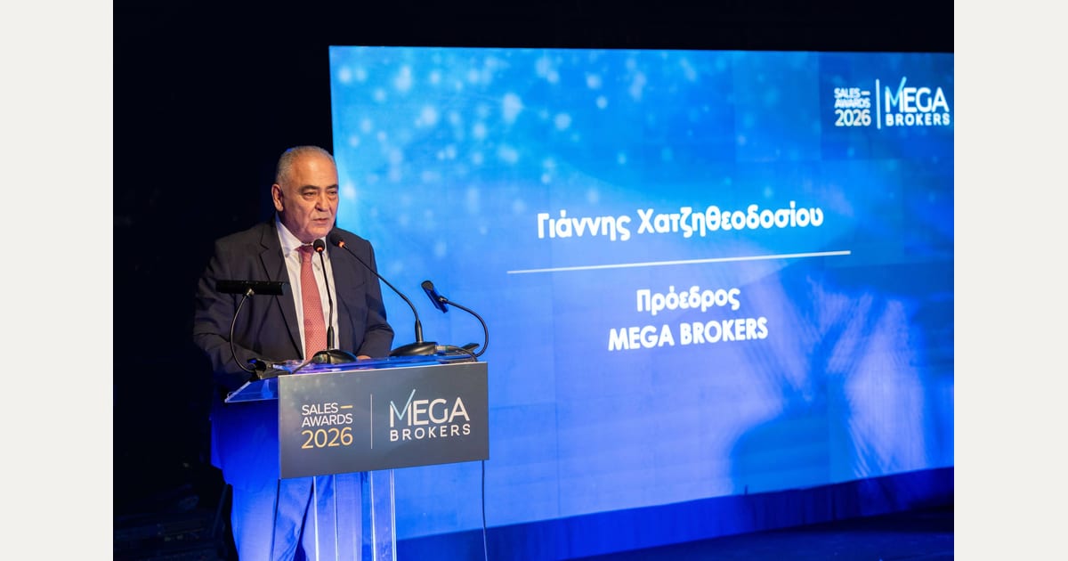MEGA BROKERS Sales Awards 2026 | Μαζί στην ανάπτυξη, μαζί στις επιτυχίες