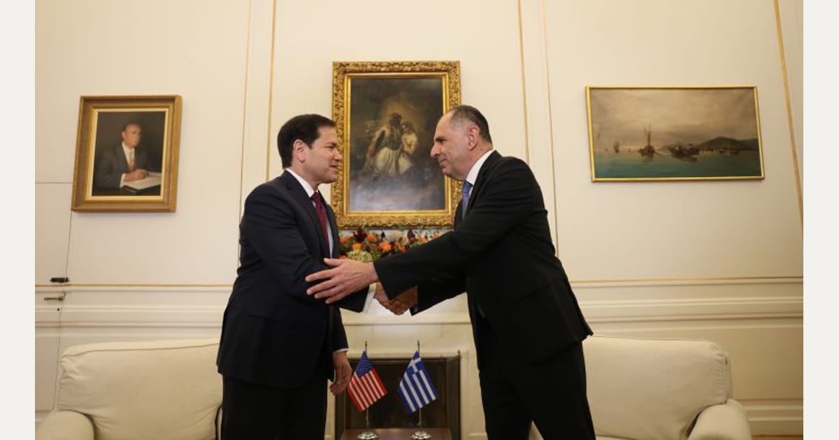 Η ετυμηγορία του «Πιλάτου» Ρούμπιο για το καλώδιο: «Βρείτε τα με την Τουρκία»