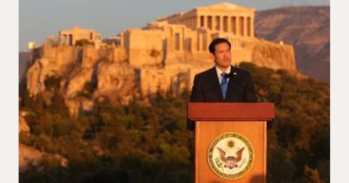 Ρούμπιο από την Πνύκα: «Η ιστορία της Αμερικής είναι γεμάτη από τα αποτυπώματα της αρχαιότητας»