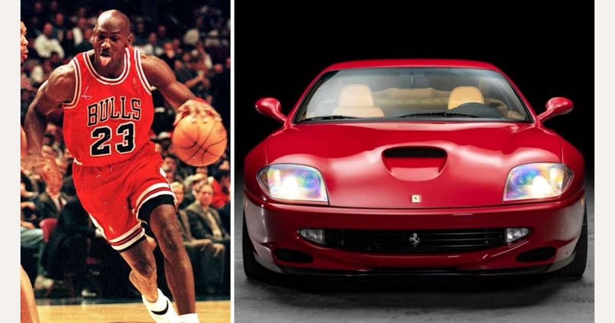 Η Ferrari 550 Maranello του Michael Jordan πουλήθηκε σε δημοπρασία για 2,7 εκατ. δολάρια (φώτο)