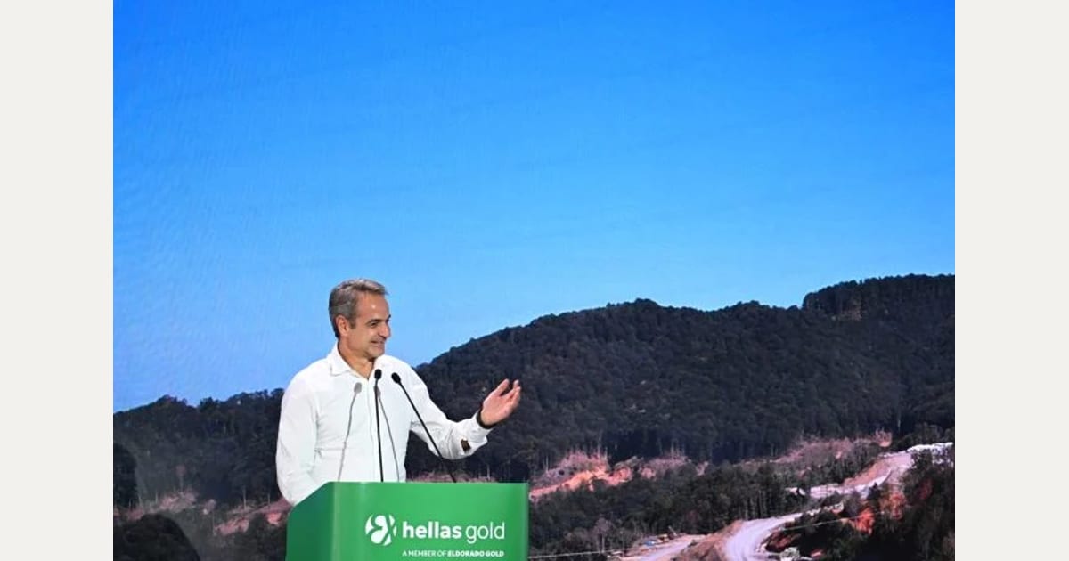 Κ. Μητσοτάκης από Σκουριές: Σημαντικό να παράγουμε οι ίδιοι κρίσιμες πρώτες ύλες – Τετραετία μεγάλων επενδύσεων η επόμενη