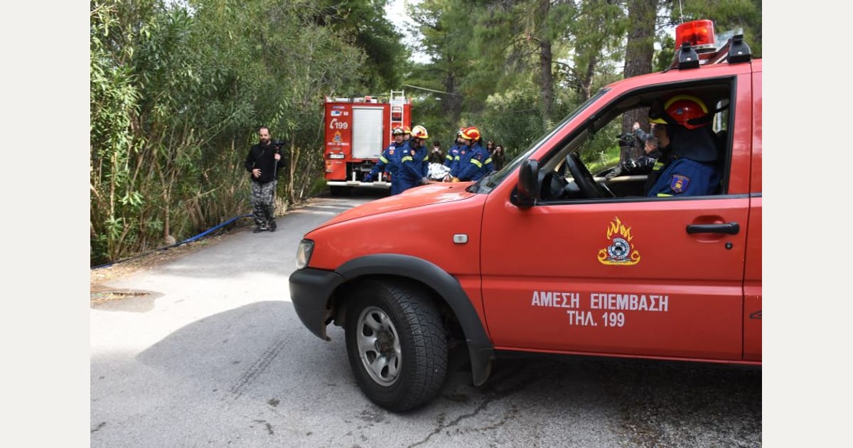 Επιχείρηση διάσωσης 54χρονου στο φαράγγι του Γοργοπόταμου