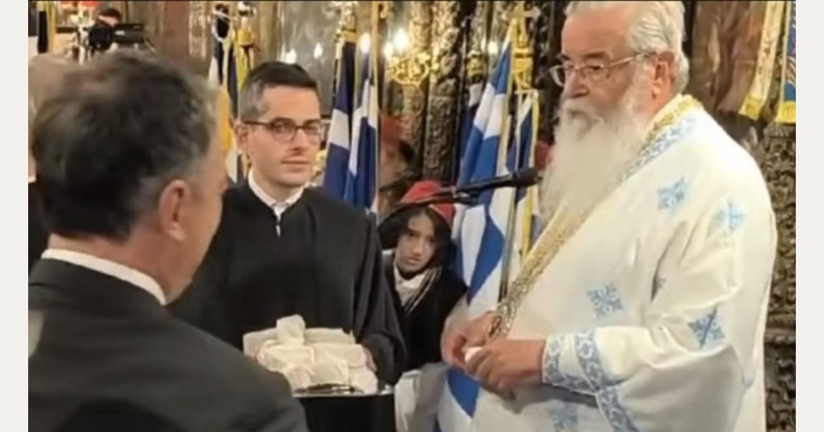 Το ερώτημα του μητροπολίτη Κοζάνης Παύλου που προκάλεσε αμηχανία στον αιφνιδιασμένο δήμαρχο (βίντεο)
