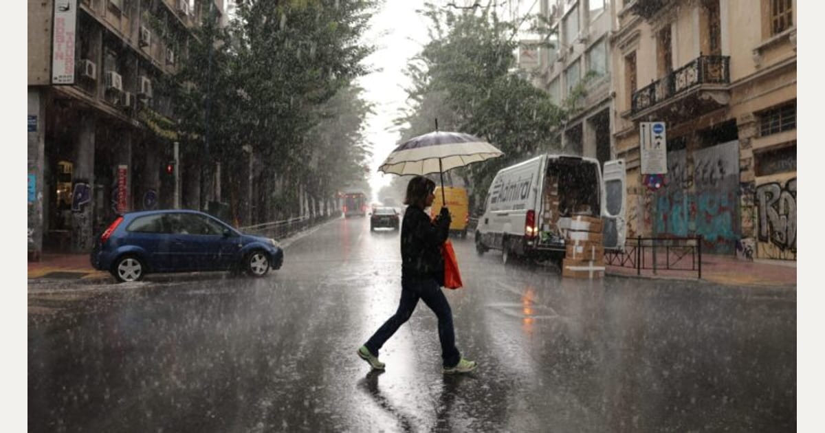 Ισχυρό κύμα κακοκαιρίας θα πλήξει την χώρα την Τετάρτη – Η Αττική στο επίκεντρο