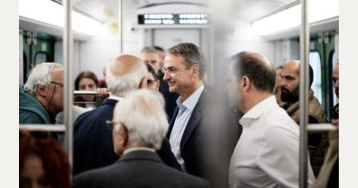 Κυριάκος Μητσοτάκης: Δεκατέσσερις ανακατασκευασμένοι συρμοί στον Ηλεκτρικό