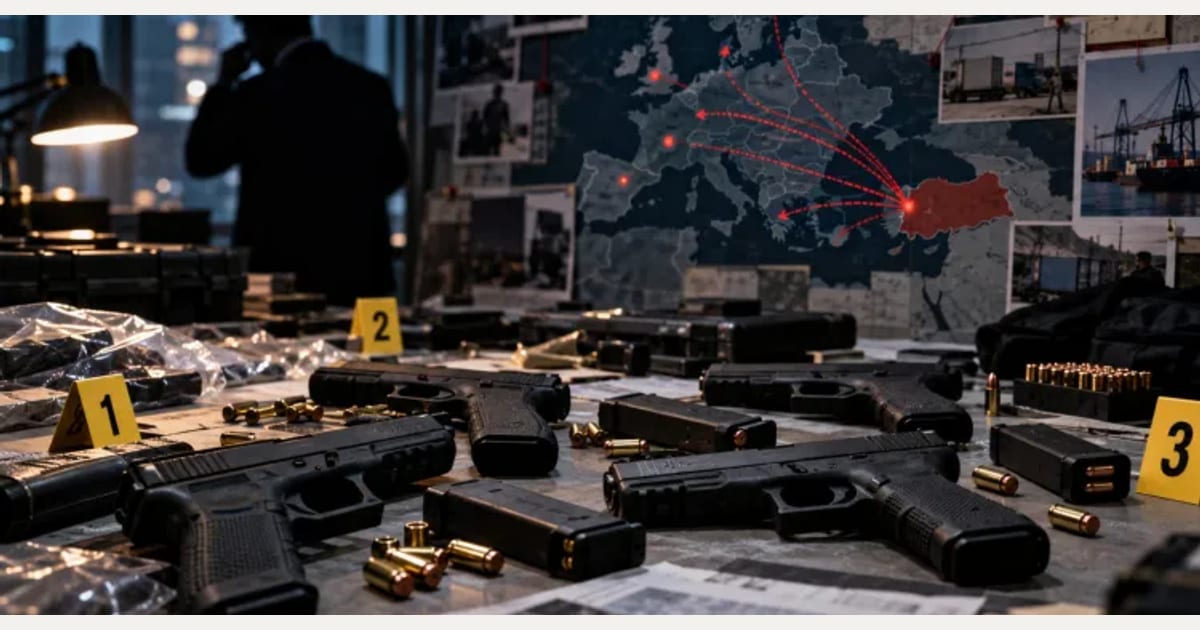 Οι τουρκικές υπηρεσίες πληροφοριών συνδέονται με δίκτυα διανομής απομιμήσεων Glock σε όλη την Ευρώπη..
