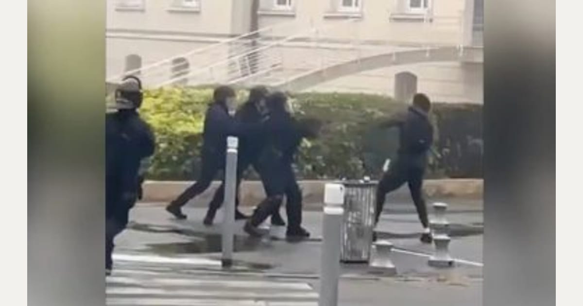 Γαλλία: Αστυνομικός πυροβόλησε μαθητή με εκτοξευτή χειροβομβίδων (βίντεο)
