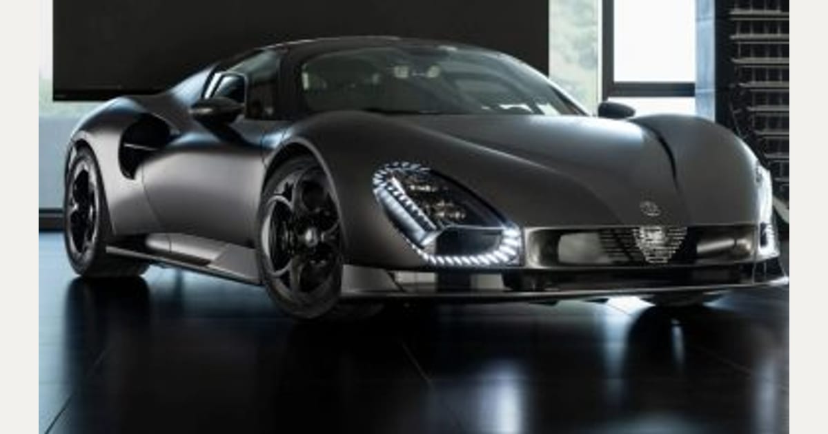 Alfa Romeo 33 Stradale Perla Nera: Μία και μοναδική στον πλανήτη
