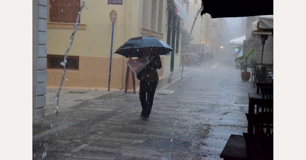 Σε «κόκκινο συναγερμό» η Κρήτη έως την Κυριακή – Ισχυρές καταιγίδες και άνεμοι έως 9 μποφόρ