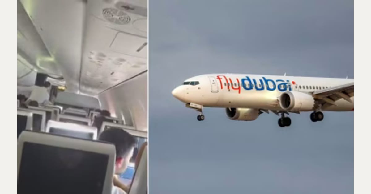 Βίντεο: Η στιγμή που το αεροπλάνο της Flydubai «βουτάει» 17.000 πόδια – Ουρλιαχτά στην καμπίνα