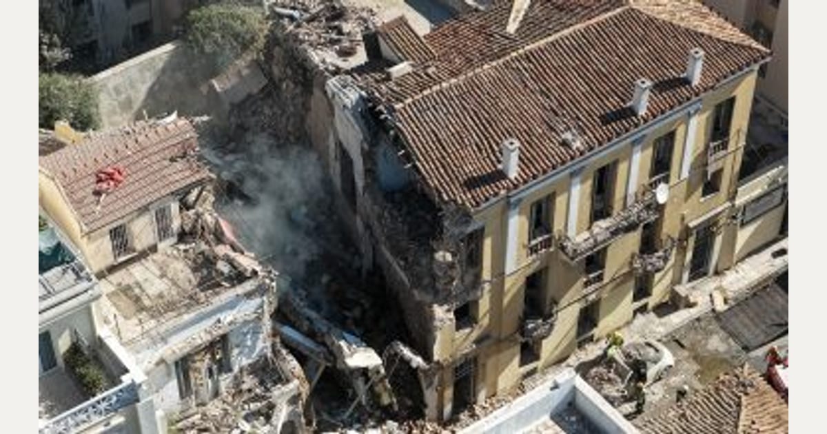 Πλάκα: Άδεια του 1979 είχε το κτίριο που κατέρρευσε μετά την έκρηξη – Τι αποκαλύπτει τεχνική έρευνα