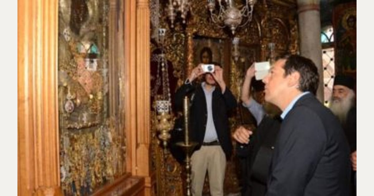 Στο Άγιο Όρος ο Αλέξης Τσίπρας: «Ψέλνεις στη Σιμωνόπετρα και ακούγεται στον Άδη…»