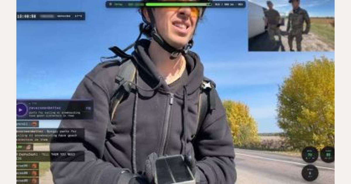 Σαμ Πέπερ: Επική γκάφα από τον Βρετανό streamer – Τον συνέλαβε live η TCC στην Ουκρανία! (βίντεο)