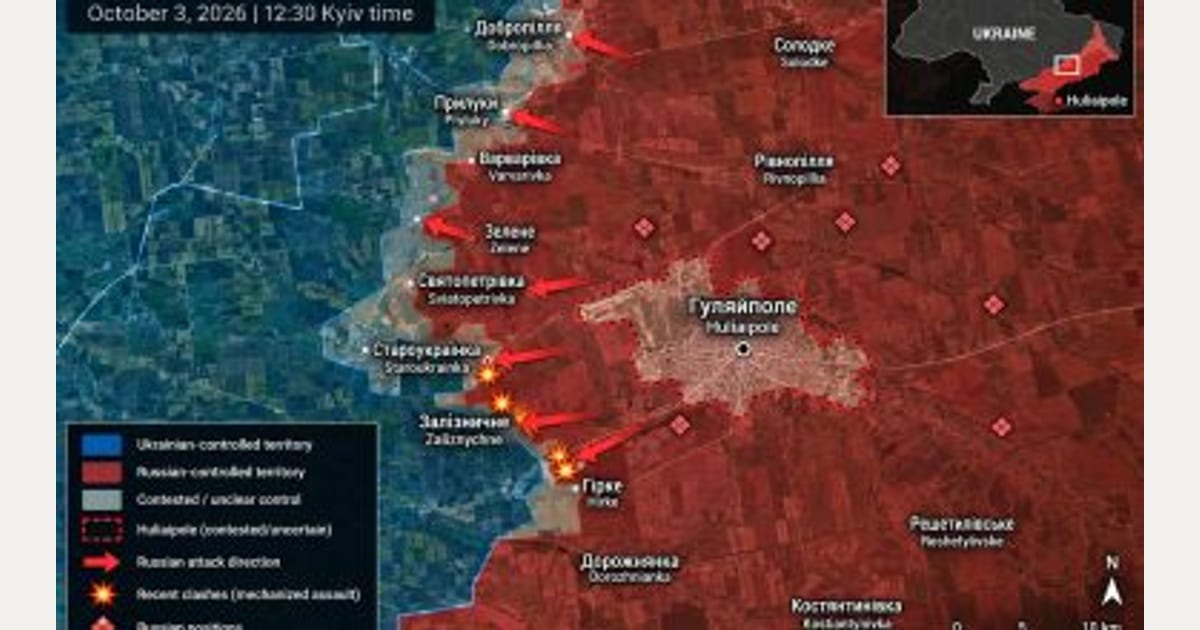 Οι Ρώσοι επιτίθενται στο σύνολο του μετώπου της Ζαπορίζια