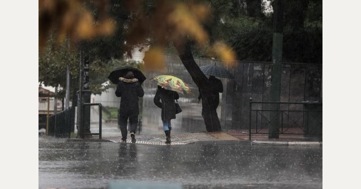Νέο έκτακτο δελτίο επιδείνωσης του καιρού – Βροχές, χαλάζι και άνεμοι 8 μποφόρ