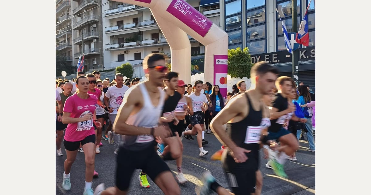 Greece Race for the Cure: Πλημμύρισε το Πεδίον του Άρεως – Πάνω από 58.000 άνθρωποι στους δρόμους